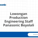 Lowongan Production Engineering Staff Panasonic Boyolali