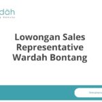 Lowongan Sales Representative Wardah Bontang