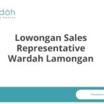 Lowongan Sales Representative Wardah Lamongan