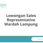 Lowongan Sales Representative Wardah Lampung