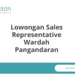 Lowongan Sales Representative Wardah Pangandaran