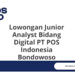 Lowongan Junior Analyst Bidang Digital PT POS Indonesia Bondowoso